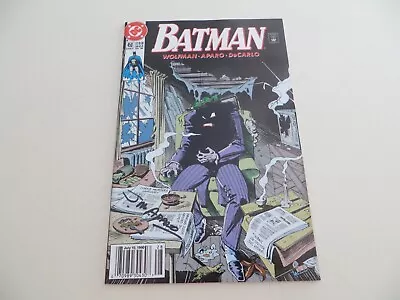 Buy 1990 Vintage Batman # 450 Joker Cover  Signed Jim Aparo Art, With Coa • 102.77£