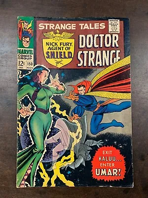Buy STRANGE TALES # 150  (1966) Marvel Silver Age Comics FN- 1st UMAR • 31.66£