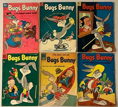 Buy Bugs Bunny Dell Gold/Silver Comics Lot From: #29-80 Four-Color #420 (1952-1961) • 18.92£