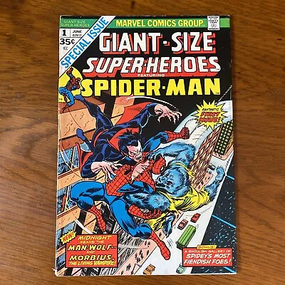 Buy Giant Size Super-Heroes: Featuring Spider-Man 1 (1974) Key Morbius. Cents Copy • 29.99£