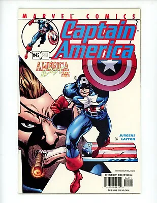 Buy Captain America #45 Comic Book 2001 VF Dan Jurgens Marvel Comics • 2.36£