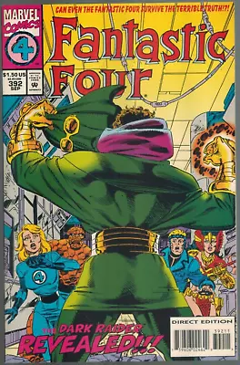 Buy Fantastic Four 392  The Dark Raider Revealed!  VF/NM  1994 Marvel Comic • 3.91£