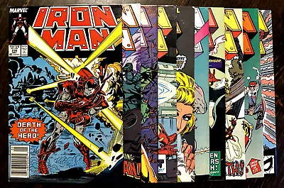 Buy Iron Man #230 - 233 - 237 - 239 - 244 - 247 - 249 - 253 - 255 - 257 (Set Of 10) • 12.64£