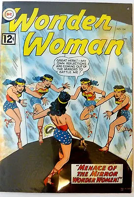 Buy DC Comics Wonder Woman #134 12 Cent New Comic Book Cover Embossed Metal SIGN • 22.72£