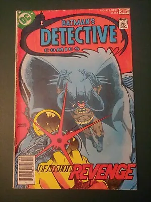Buy Vintage 1977 BATMAN'S Detective Comics DC Book #474 W/ DEADSHOT • 24.12£