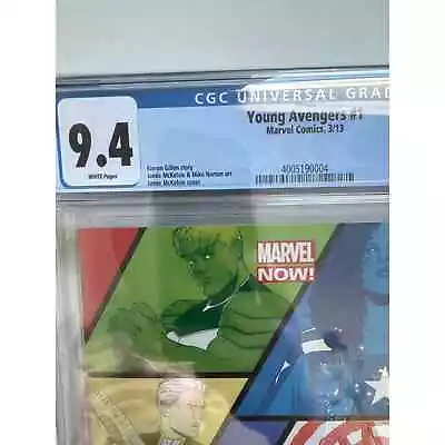 Buy Young Avengers #1 CGC 9.4 • 19.97£