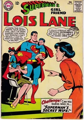 Buy Superman's Girl Friend LOIS LANE #55. DC Comics 1965. • 8£