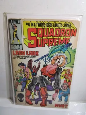 Buy Squadron Supreme #4 Vol. 1 (Marvel, 1985) BAGGED BOARDED • 6.73£