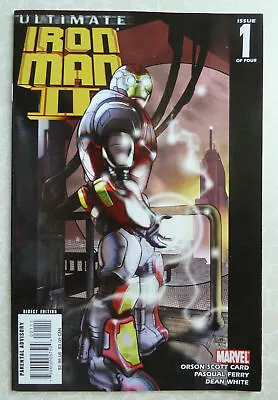Buy Ultimate Iron Man II #1 - 1st Printing - Marvel Comics February 2008 VF 8.0 • 4.45£