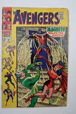 Buy The Avengers #47 1st Appearance Dane Whitman (Black Knight) Marvel 1967 1.0-2.0 • 29.98£