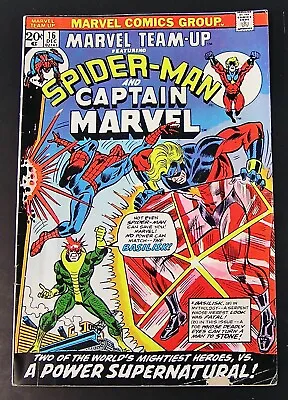 Buy Marvel Comic MARVEL TEAM-UP #16, 1973 VG/Fine  (lot J) • 12.01£