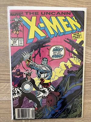 Buy Marvel Comics The Uncanny X-Men #248 1989 Rare Newsstand Variant • 19.99£