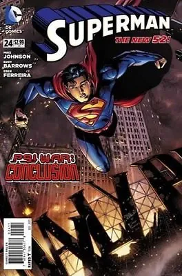 Buy Superman #24 (NM)`13 Johnson/ Barrows • 3.25£