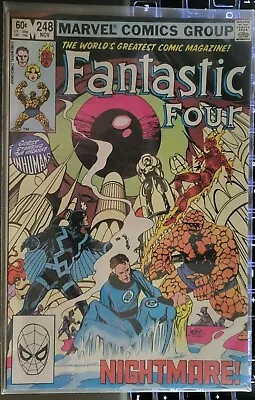 Buy Fantastic Four #248 Marvel 1982 Bronze Age Comic! • 4£