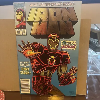 Buy Iron Man #290 March 1993 Volume 1  30th Anniversary Issue Marvel Comics • 1.61£