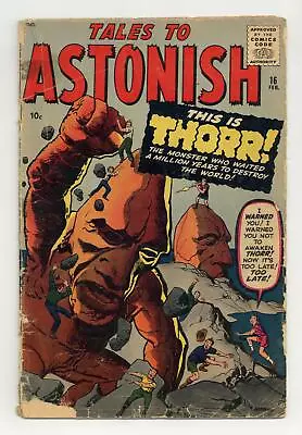 Buy Tales To Astonish #16 GD- 1.8 1961 • 65.62£