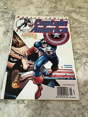 Buy 2001 Marvel Comics Captain America #45 America Lost Part 1 Of 4 • 6.31£