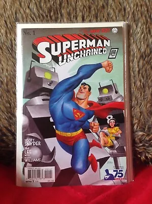 Buy SUPERMAN UNCHAINED # 1 VARIANT EDITION 1 In 100 DC COMICS  • 19.95£