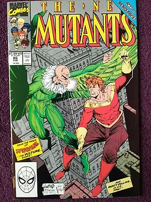 Buy Comics: New Mutants 86 1990, 1st Cameo Appearance Of Cable.on Last Page. • 40£