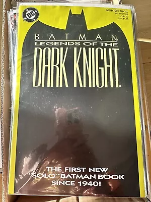 Buy BATMAN Legends Of The Dark Knight USA Issue # 1 Collectors Shaman Nov 1989 NM • 2.99£