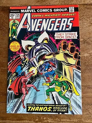 Buy Avengers #125, FN 6.0, Thanos War; Iron Man, Captain Marvel, Thor, Vision • 22.42£