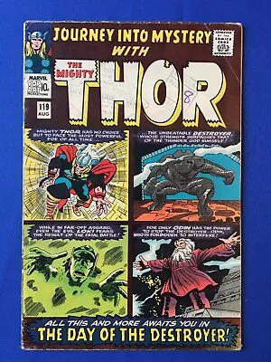 Buy Journey Into Mystery #119 VG (4.0) MARVEL ( Vol 1 1965) Kirby Thor • 19£