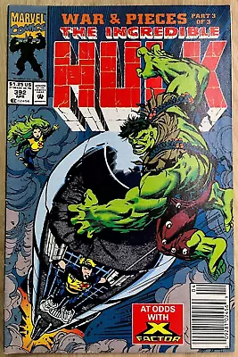 Buy The Incredible Hulk # 392 - 1992 Marvel Comics • 4£