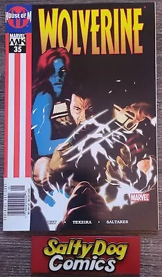 Buy Wolverine #35 - Marvel 2006 - Newsstand Variant - Mystique Cover - Texiera Art • 5.19£