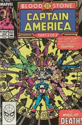 Buy Captain America #359 - Marvel Comics - 1989 - 1st Crossbones Cameo • 8.95£
