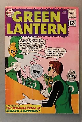 Buy Green Lantern #11 *1962* Featuring:  The Strange Trial Of Green Lantern!   • 59.30£