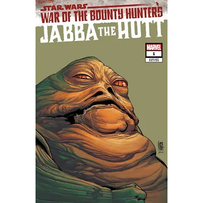 Buy Star Wars War Bounty Hunters Jabba Hutt #1 Headshot Variant • 3.99£