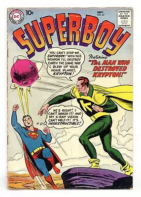 Buy Superboy #67 GD/VG 3.0 1958 • 24.79£