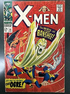 Buy Uncanny X-Men #28 (Marvel, 1966) 1st Appearance Banshee Werner Roth GD • 120.37£