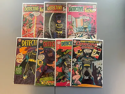 Buy Detective Comics #361, 362, 364, 368, 370, 372, 387 1967 Batman Comic Lot. • 157.69£