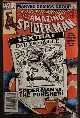 Buy Amazing Spider-Man Annual #15 1981 NEWSSTAND • 23.62£