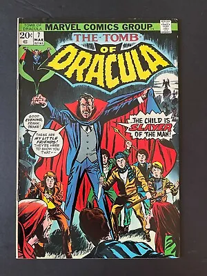 Buy Tomb Of Dracula #7 - Night Of The Death Stalkers! (Marvel, 1972) VF- • 14.06£