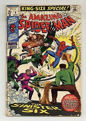 Buy Amazing Spider-Man Annual #6 GD/VG 3.0 1969 • 37.80£