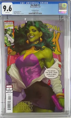 Buy She Hulk #1 Artgerm Cgc 9.6 (slab Grade) • 63.09£