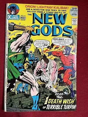 Buy New Gods #8 VFN- 1971 *JACK KIRBY TURPIN Vs KALIBAK* • 12.99£