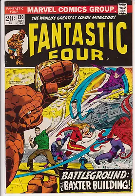 Buy Fantastic Four #130, Marvel Comics 1973 FN/VF 7.0 The New Frightful Four • 20.11£