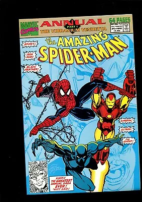 Buy Amazing Spider-man Annual 25 (9.8) Iron Man Black Panther Larsen Marvel (b035) • 35.98£