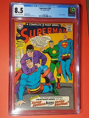 Buy Superman #200 Cgc 8.5 Very Fine Plus • 80£