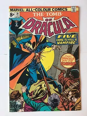 Buy Tomb Of Dracula #28 VFN- (7.5) MARVEL ( Vol 1 1975)  • 17£