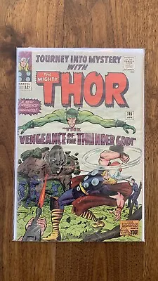 Buy Journey Into Mystery With The Mighty THOR #115  Silver Age 1965 Comic Book  • 39.65£