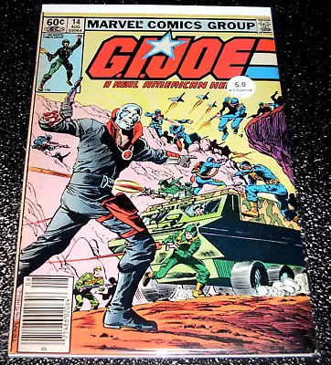 Buy G.I Joe 14 (5.0) 1st Print 1983 Marvel Comics - Flat Rate Shipping (1st Destro) • 16.06£