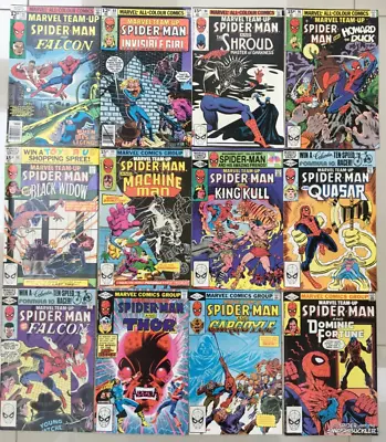 Buy Marvel Comics - Marvel Team-up 12 Issue Lot From 1970s & 80's Mid To High Grade • 25.50£