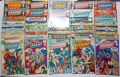 Buy Lot Of 40 Justice League Of America DC Comics Issues Between #100-145 Volume 1 • 315.97£