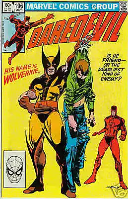 Buy Daredevil # 196 (Wolverine Guest-Stars) (USA, 1983) • 16.29£