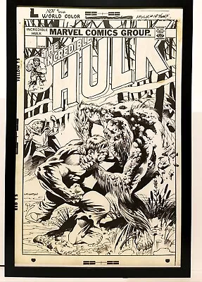 Buy Incredible Hulk #197 By Bernie Wrightson 11x17 FRAMED Original Art Poster Marvel • 47.92£