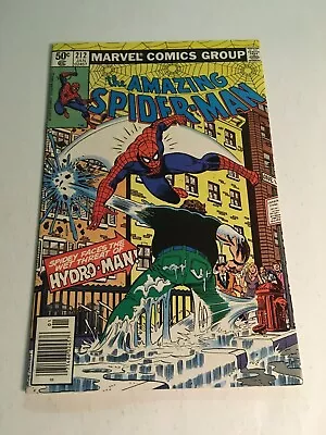 Buy Amazing Spider-man #212, VF 8.0, 1st Appearance Hydro Man • 23.75£